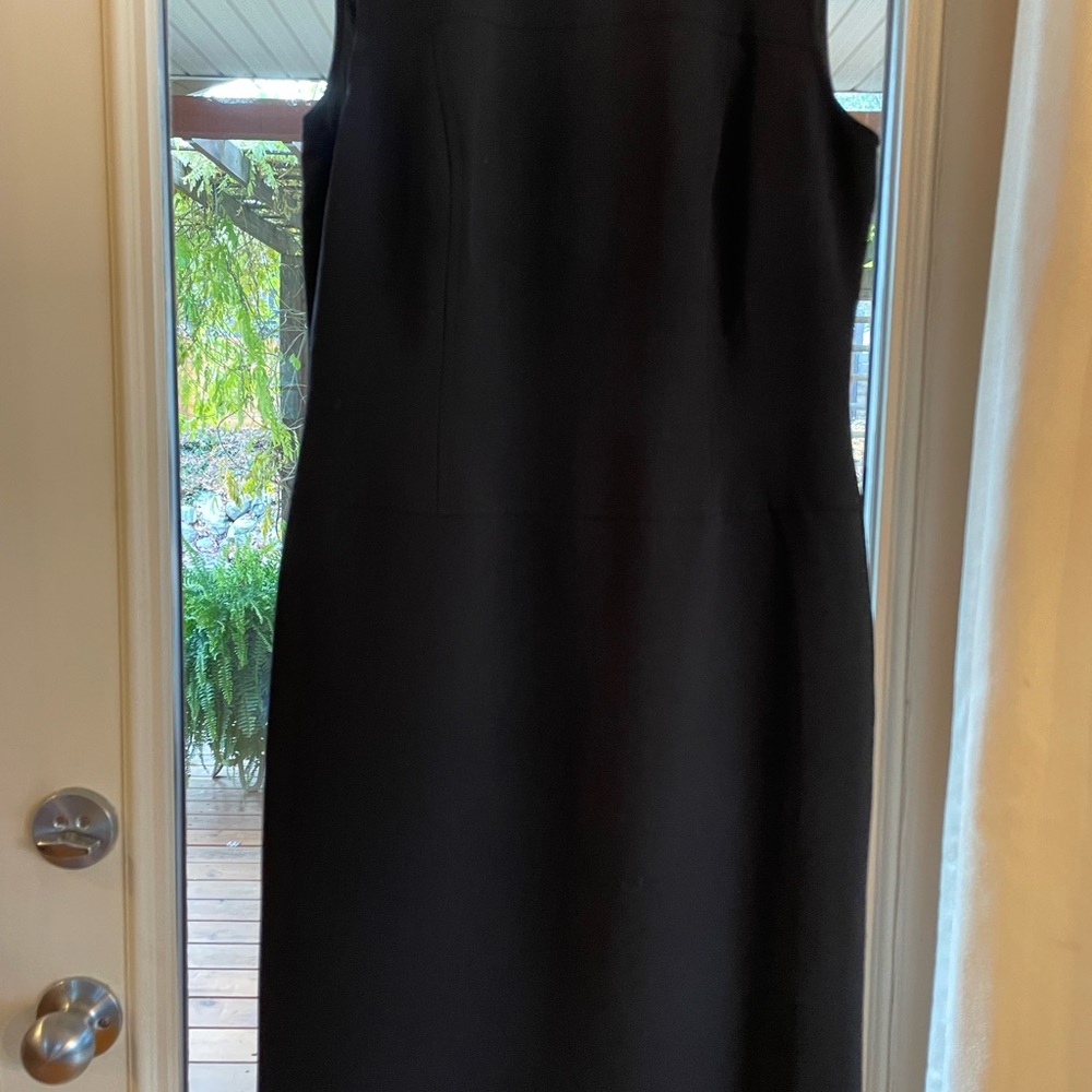 Elegant Black Sleeveless Dress